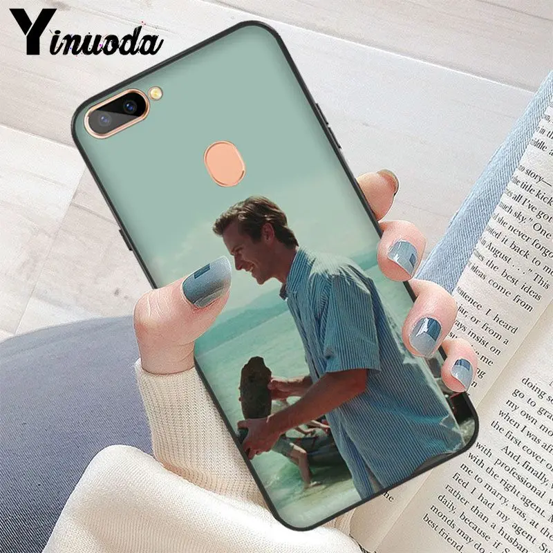 Yinuoda Call Me на Ваше имя черный ТПУ чехлы для мобильного телефона из мягкого силикона