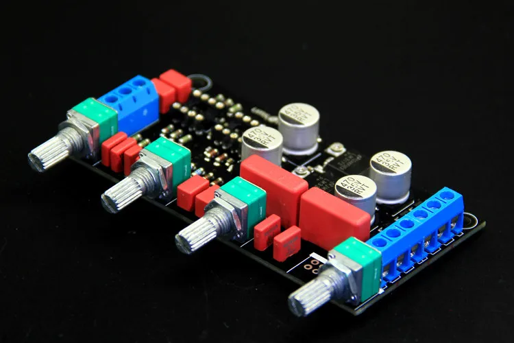 Ghxamp lm3117 lm337 предусилитель тон доска ВЧ бас Мощность усилитель ОУ OPA2604 OPA2132 AD827 |
