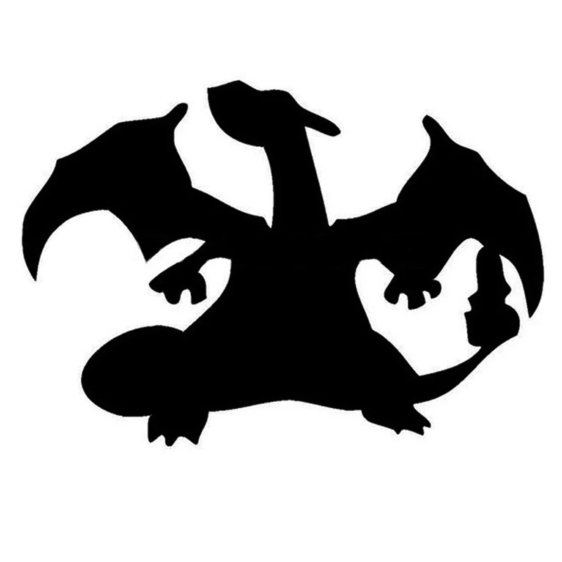 Tangan 13*9 см Pokemon Go Charizard весь автомобиль интересная личность индивидуальные царапин