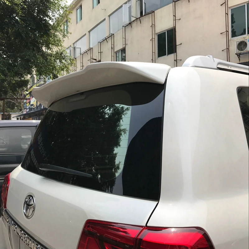 Для Toyota Land Cruiser Prado LC200 LC 200 ABS пластмассовый задний спойлер land cruiser спойлер грунт или DIY Цвет