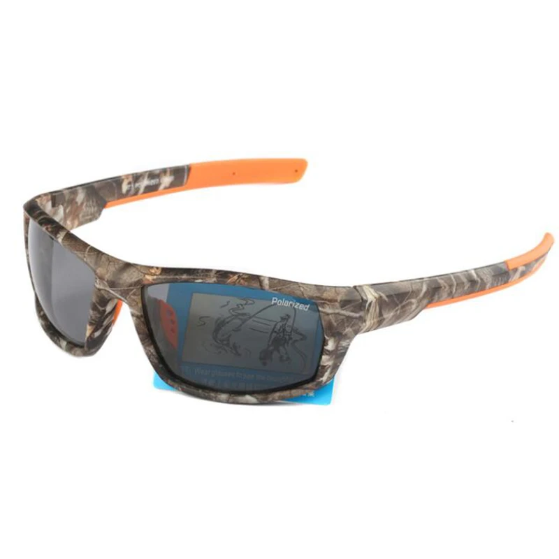 Hot Camouflage UV400 Polarized Sunglasses Color Film Outdoor Sports Cycling Sun Glasses Fishing Eyewear Oculos De Sol Masculino | Спорт и