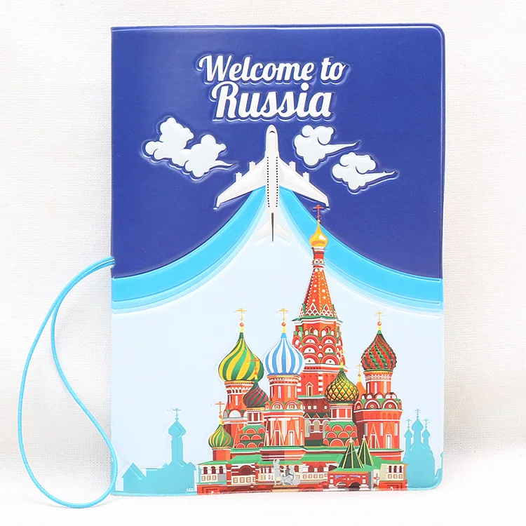 Стиль Мода крутой мультфильм 3D обложка для паспорта мужчины женщины pu кожаный дорожный Чехол Держатель для паспорта карты ID держатели 14*9,6 см