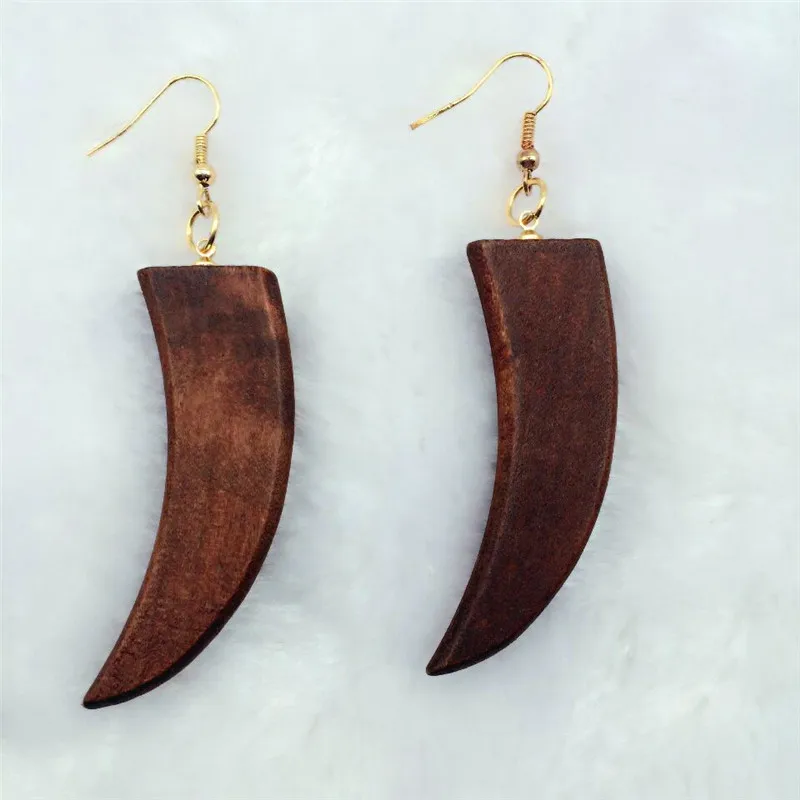 Парные индивидуальные большие серьги ручной работы из натурального