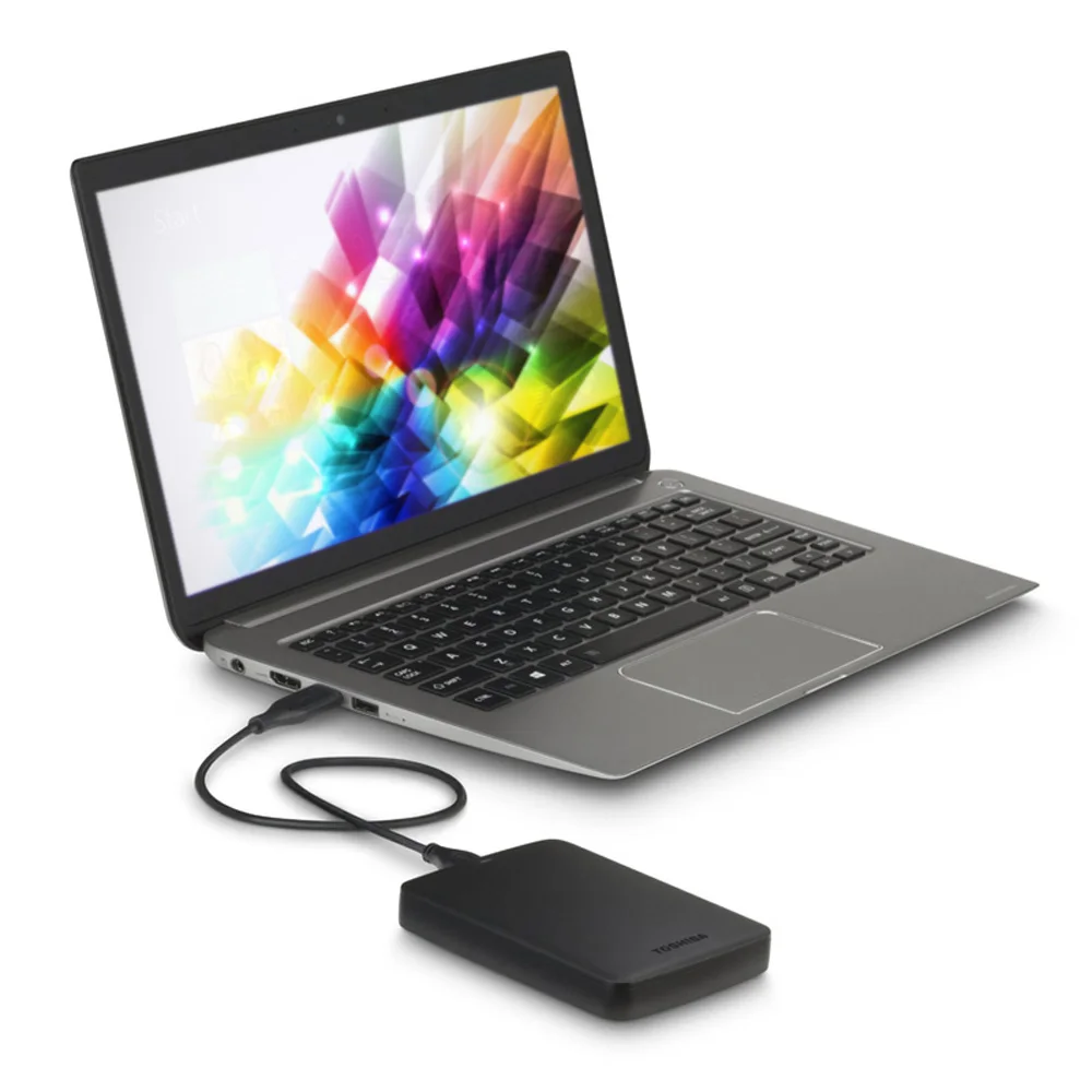 Портативный внешний жесткий диск Toshiba портативный Canvio Basics USB 3.0 3 0 дюйма 1 ТБ