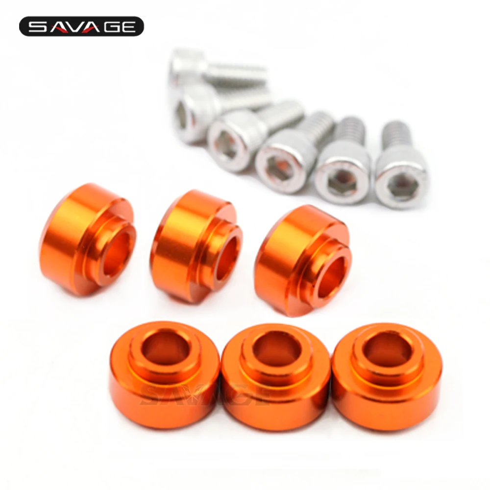 Переднее крыло болты для KTM 125 200 250 390 DUKE 2012-, RC 200/250/390- 16 17 Мотоцикл аксессуары шайба винты