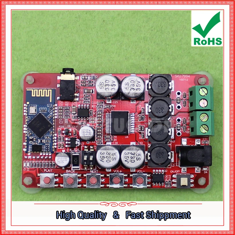 TDA7492P Bluetooth-совместимый модуль усилителя мощности аудио приемник Цифровой