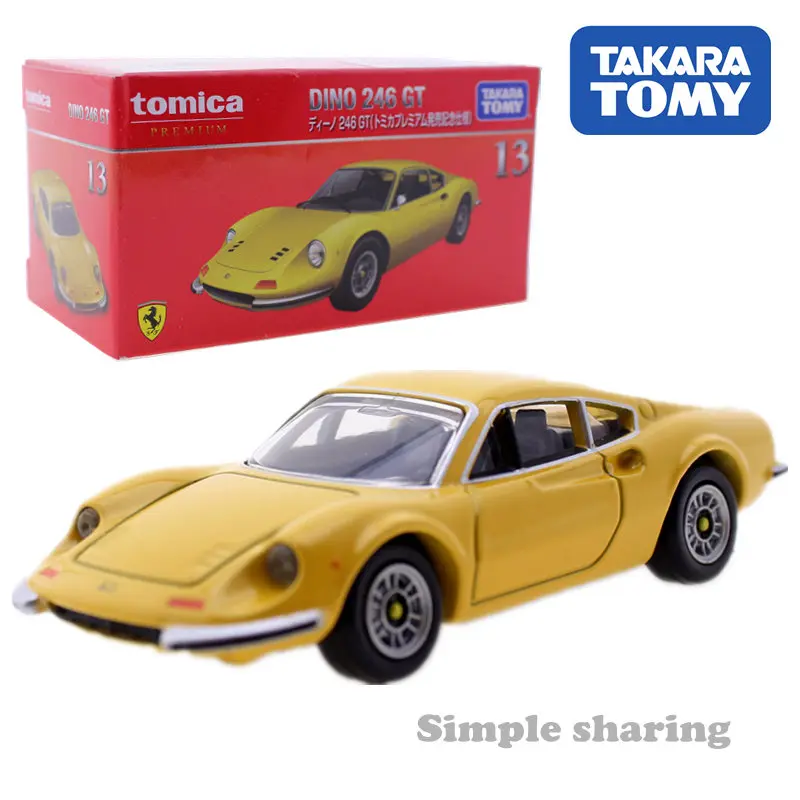 Такара TOMY литой автомобиль Tomica roadster серии премиум laferrari dino testarossa и gtb модельный комплект литой автомобиль игрушка забавная безделушка