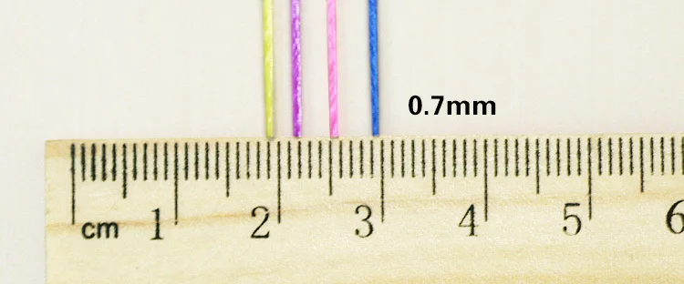 Шнур/нить для бижутерии 1 рулон x 8 м длина 0 7 мм|beading cord|crystal linejewelry making |