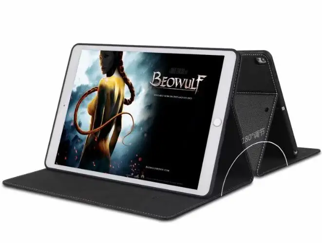 Роскошный деловой чехол из натуральной воловьей кожи+ ТПУ для Apple iPad Pro 10,5 подставка смарт-чехол для iPad 10,5 ''планшетный ПК+ ручка