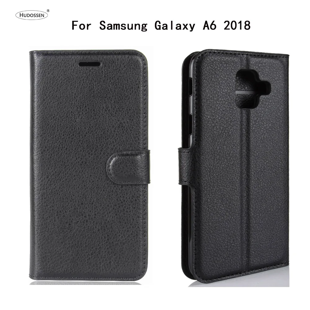 HUDOSSEN для samsung Galaxy A6 2018 A600F Чехол класса люкс из искусственной кожи чехол накладка