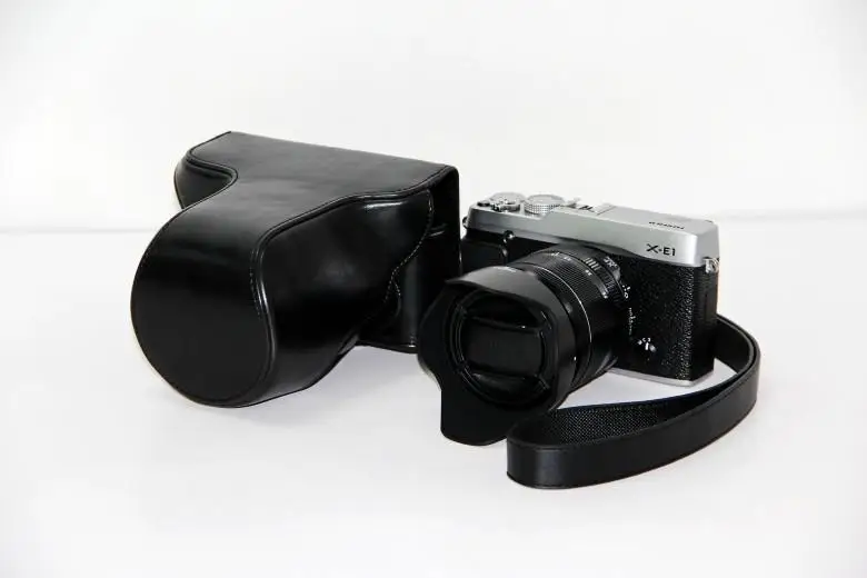 Новый чехол для камеры из искусственной кожи Fujifilm Fuji Finepix X-E1 XE1 X-E2 XE2 18-55 мм 3 цвета