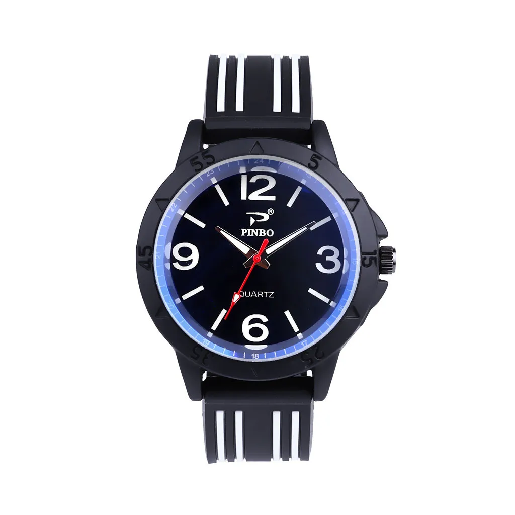 Часы наручные PINBO Мужские кварцевые модные повседневные брендовые с диким