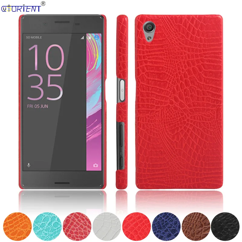 Чехол из крокодиловой кожи для Sony Xperia X X1 противоударный чехол F5122 F5121