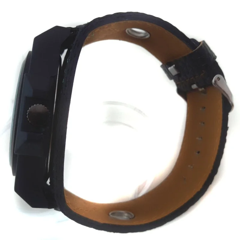 Мужские водонепроницаемые кварцевые часы с таймером зеленые | Наручные