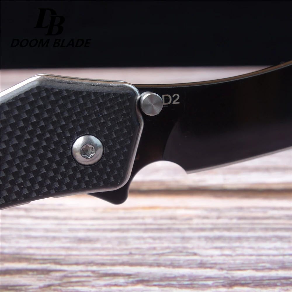 7," FH11 60-61HRC ножи D2 лезвие G10 ручка тактический подшипник Флиппер складной Открытый Выживания Кемпинг Охота EDC инструмент кухня