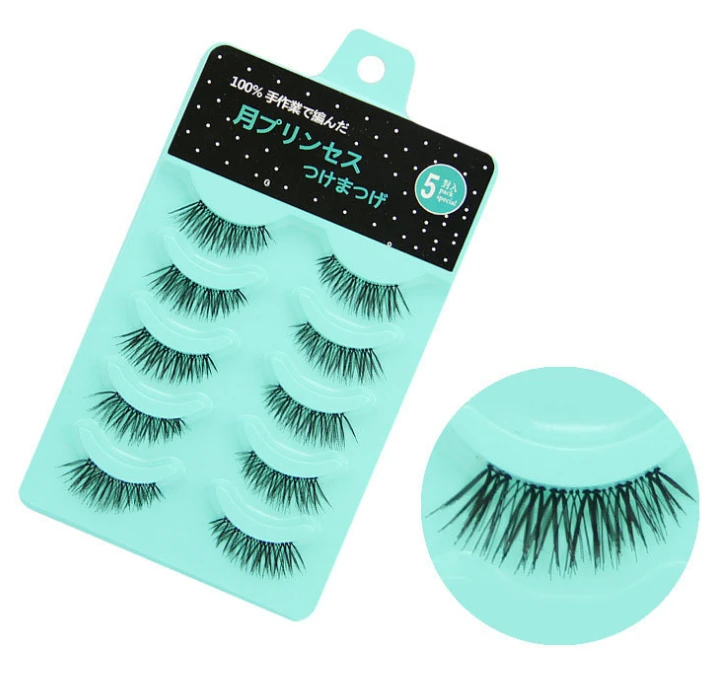 5 пар женские накладные ресницы с натуральным внешним видом|thick false eyelashes|false eyelashes