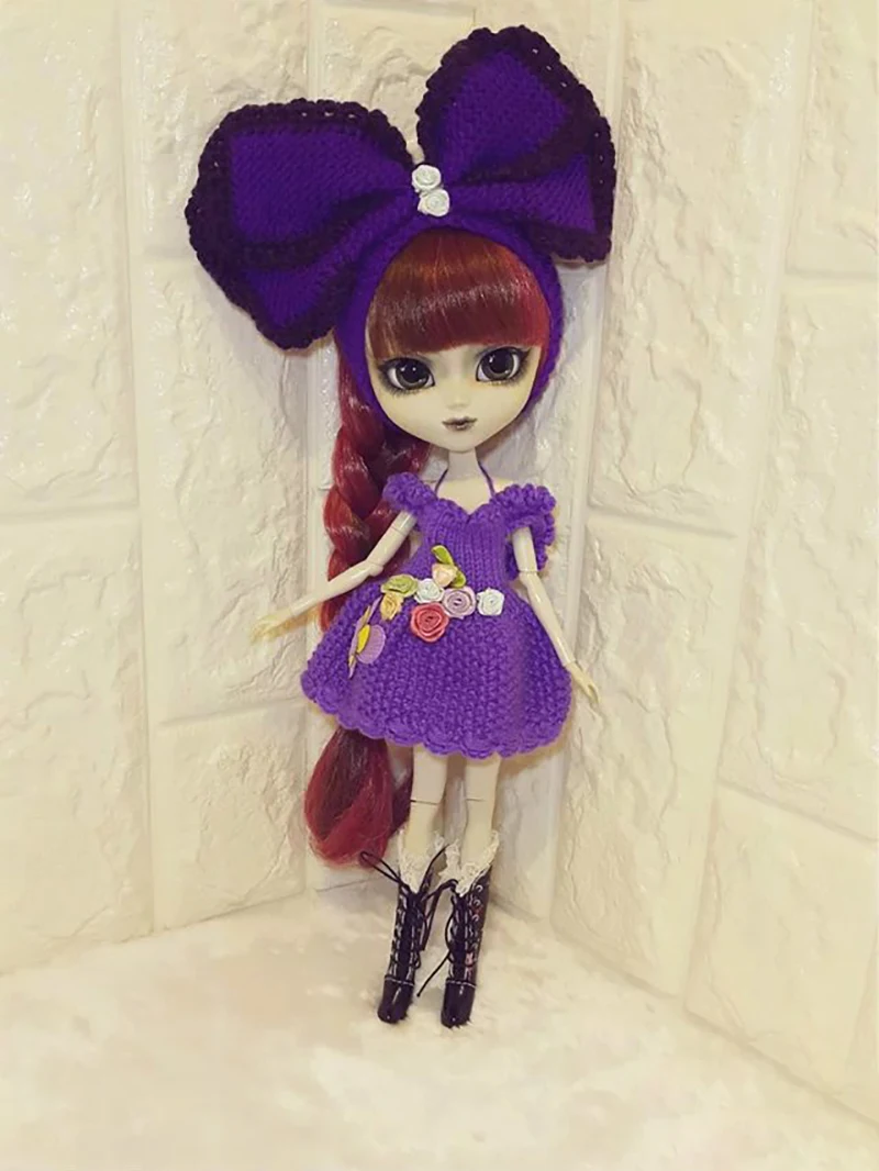 Новинка 1 пара ботинки для кукол Blyth на высоком каблуке со звездами azone licca pullip barbis