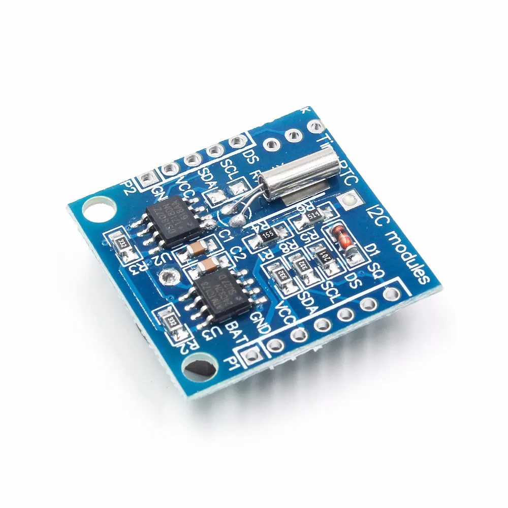1 шт. крошечные RTC I2C модули 24C32 память DS1307 часы модуль для arduino (без