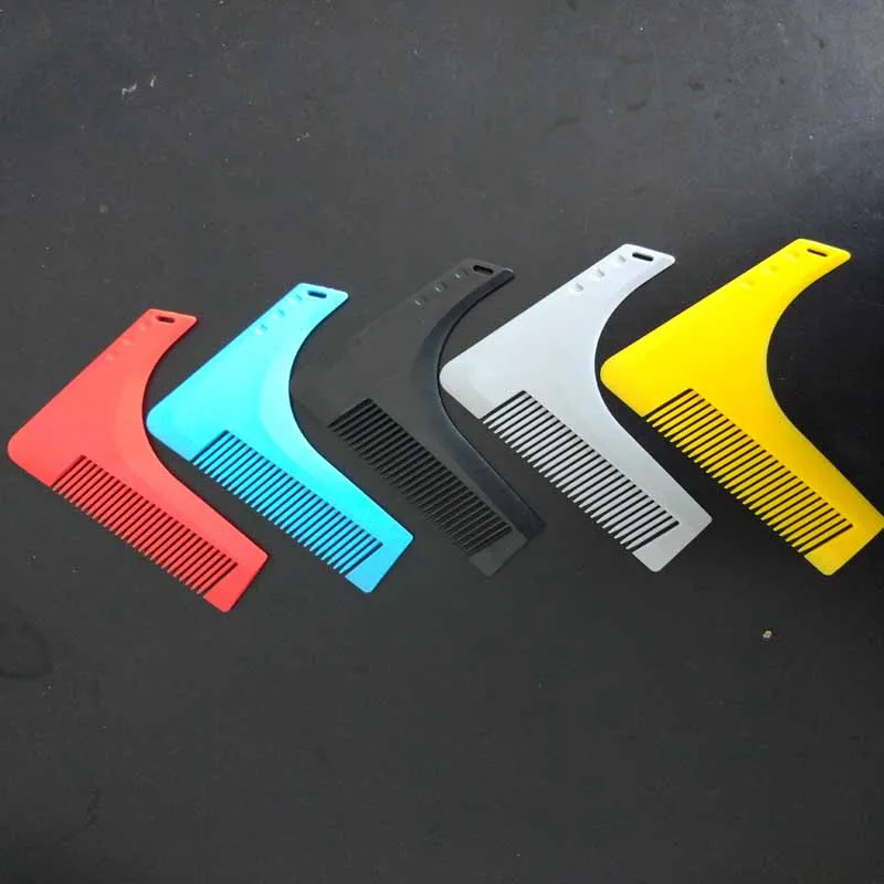 Красивый борода Стайлинг Горячие Дизайн формирование шаблона волос бороды