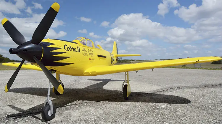 FMS ROC хобби Bell P39 Cobra II Racing высокоскоростной радиоуправляемый самолет PNP ROC014P|airplane