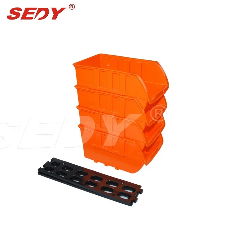 Пластиковые штабелирующиеся лотки SEDY 4 шт. съемные с рельсов выровняемые по