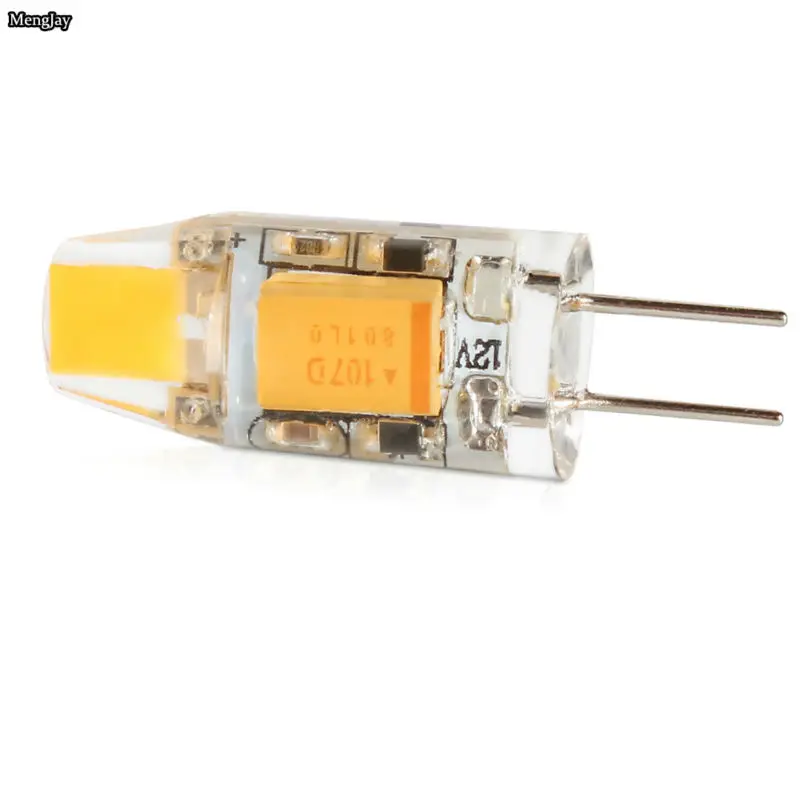 10x мини G4 LED лампа COB 3 Вт 6 DC/AC 12 В AC 220 свет 360 Угол луча люстра огни заменить