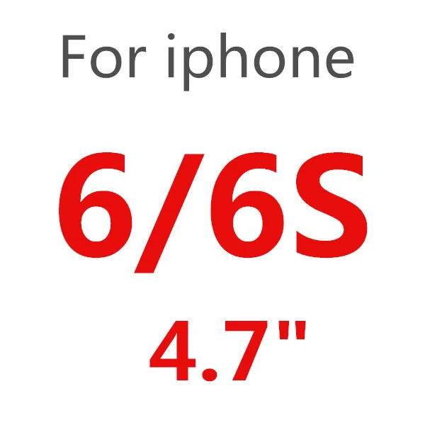 for iphone 6 6s 10 шт. закаленное стекло для iphone 7 Plus 8 6 6s 5 5S 5c SE 4 4S 9H Взрывозащищенная защитная пленка для экрана для iphone X XR XS MAX - Цвет: for iphone 6 6s