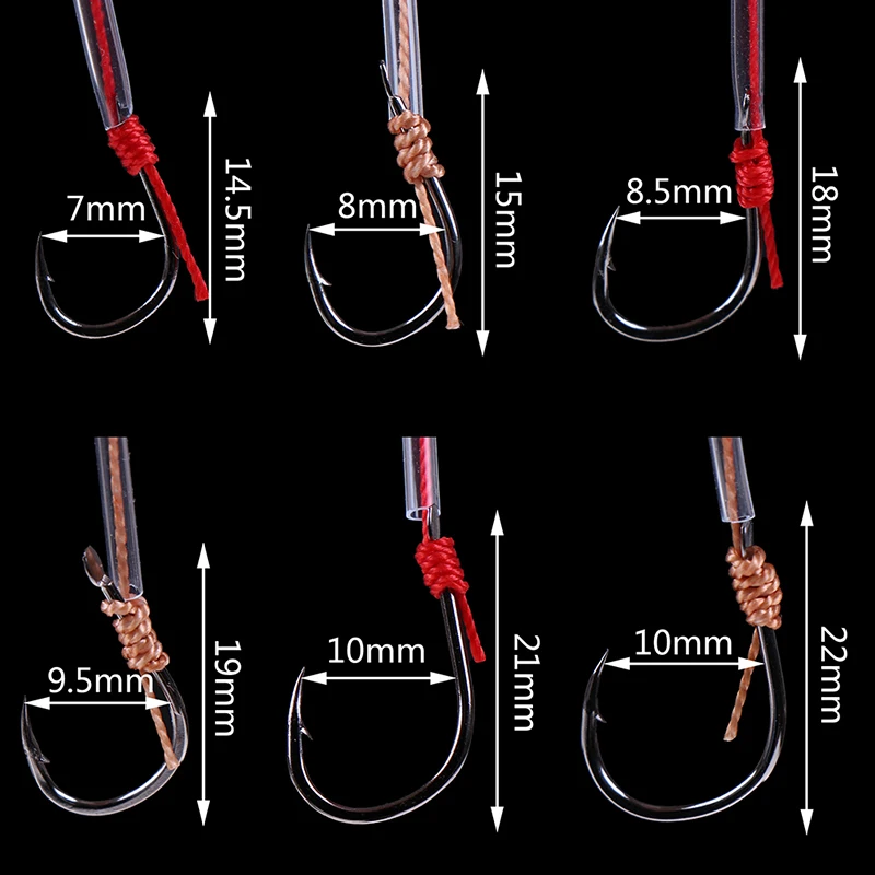 Пластиковые рыболовные крючки для ловли карпа рыболовная снасть Морской Монстр 1