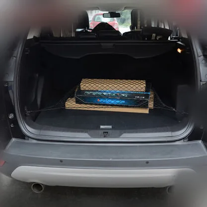 

Car Styling Rear Cargo Trunk Storage Net Bag For Cadillac CTS XTS SRX ATS / Renault Koleos Fluenec Latitude