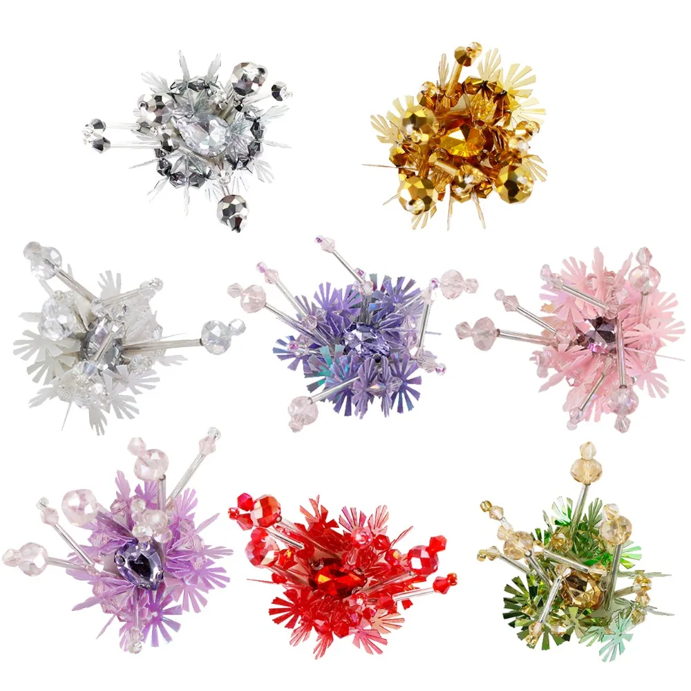 

20 шт. 3D Цветочные бусины Стразы нашивки мотив аппликация Блестки значки Пришивание обуви Одежда Украшение Рукоделие Шитье TH975