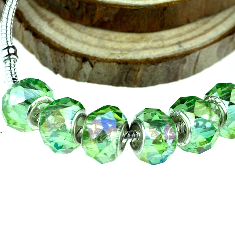 Стеклянные бусины с гранями 9 х14 мм 100 шт./лот | Украшения и аксессуары