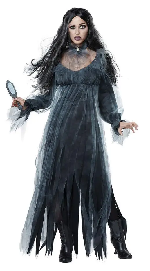 Halloween new ghost bride zombie costume masquerade role-playing clothing vampire demon | Тематическая одежда и униформа