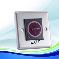 redeagle ir exit button infrared sensor no touch push switch for door access control system door square ir exit button