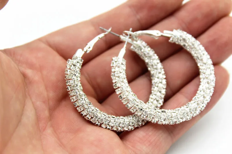 Модные кубические циркониевые Кристальные проложить Белые золотистые