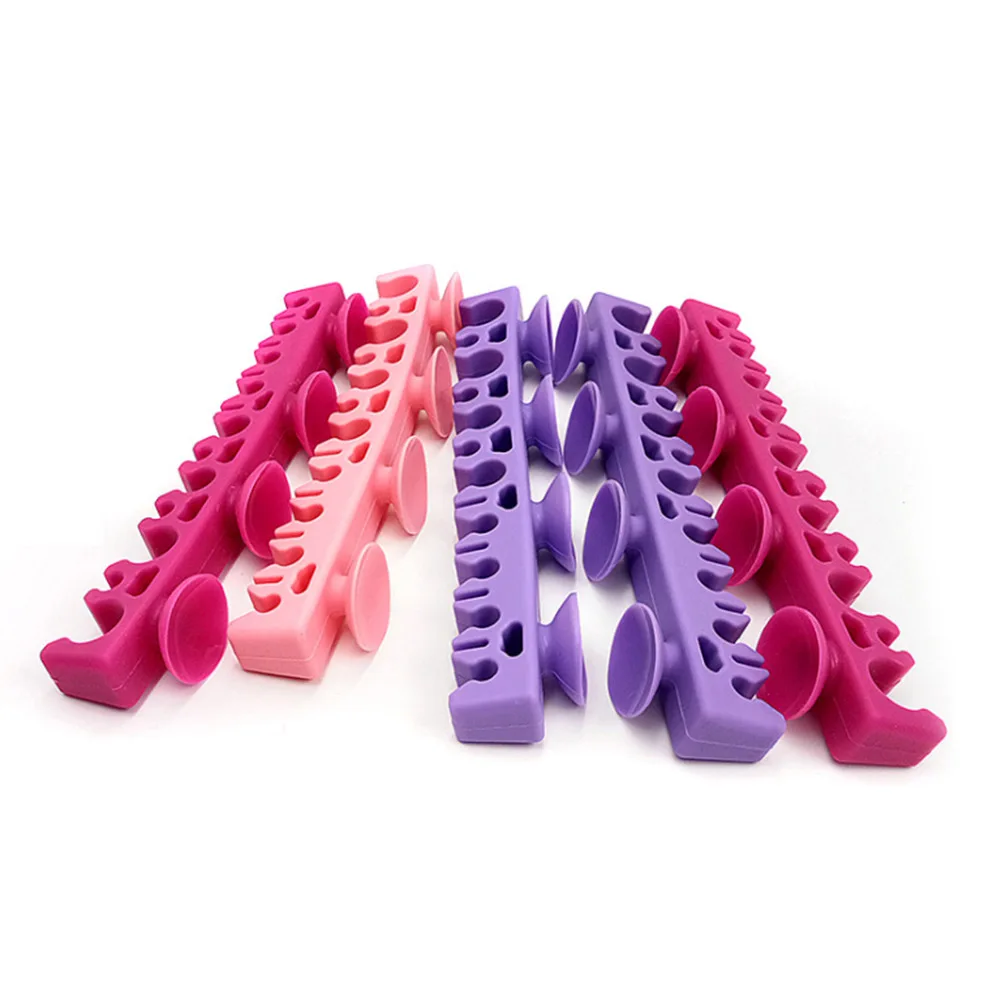 1 шт. держатель для кистей макияжа силиконовый органайзер с 4 присосками теней