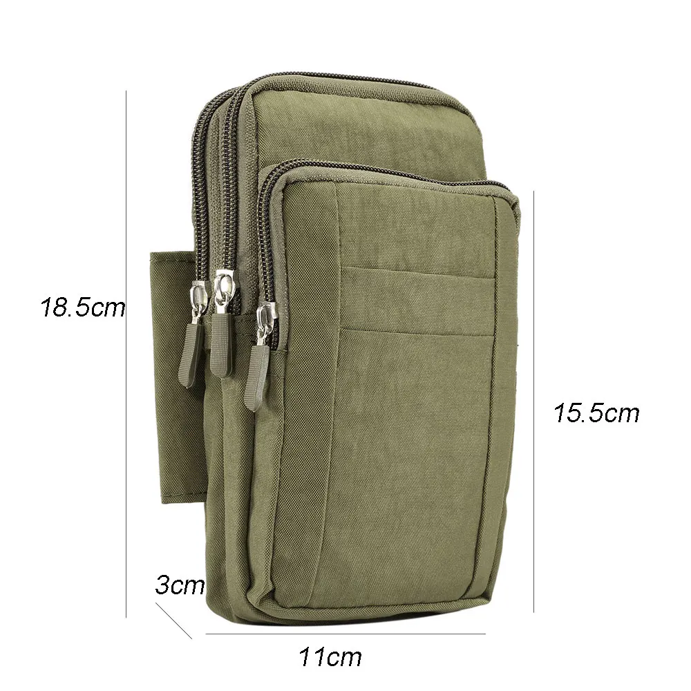 5&quot- 7&quot Nylon Universal Shoulder Bag for Oukitel K7 /K7 Power Climbing Waist Pouch Pocket K10000 Mix k8 WP5000 | Мобильные