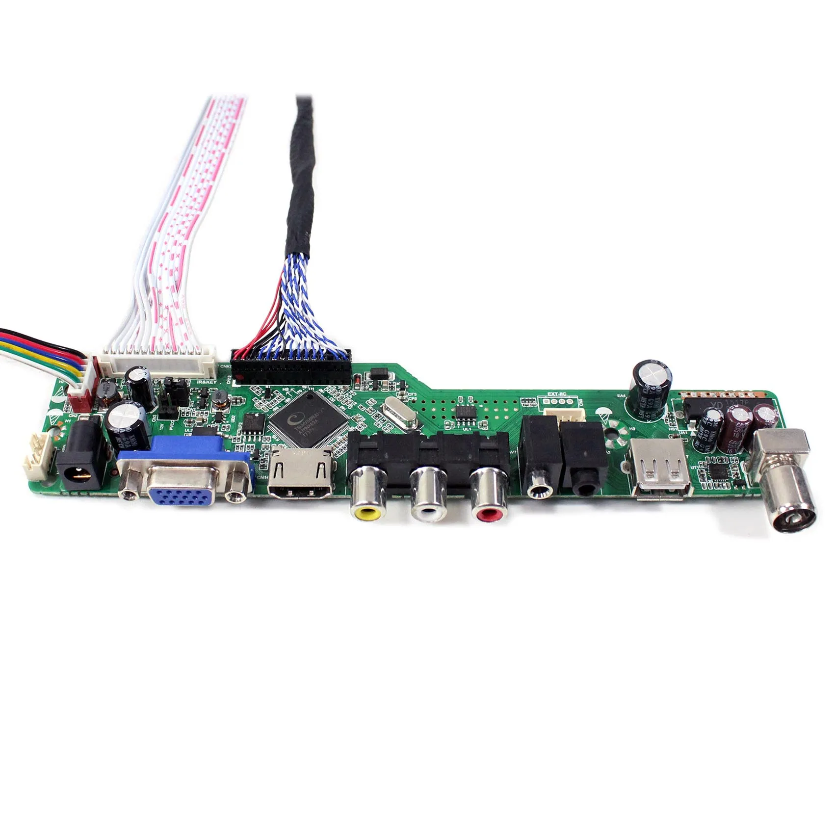 LM230WF5-TLD5 LM215WF3-SLC5 LM215WF4-TLE9 HD MI VGA AV USB RF LCD Controller Board LM230WF3-SLB2 - Плата управления ЖК-экраном LM230WF5-TLD5 LM215WF3-SLC5 LM215WF4-TLE9 HD MI VGA AV USB RF LM230WF3-SLB2.