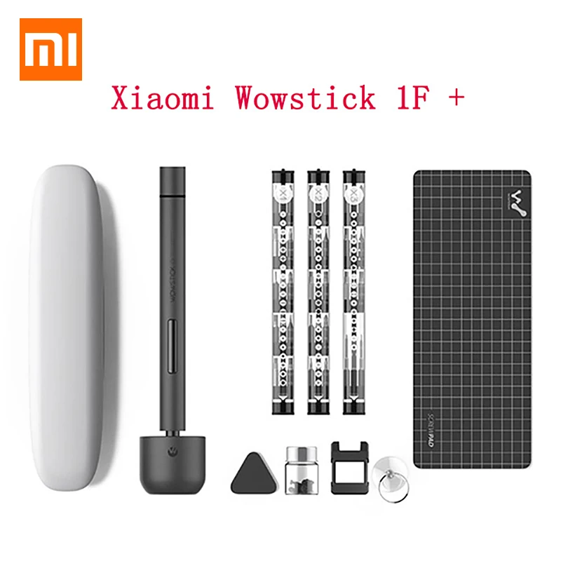 Электроотвертка 64 в 1 XIAOMI Mijia Wowstick 1F+ беспроводной LED шуруповерт Mi литий ионный