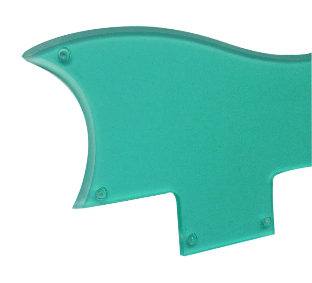 Pleroo Custom гитара pickgaurd для 61 SG Гитара Pickguard Scratch Plate 1 Ply прозрачный|Детали и