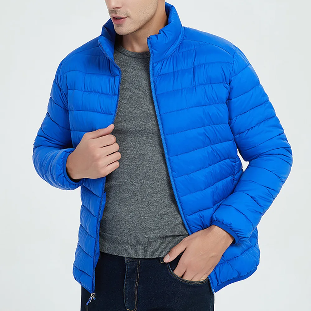 Новая зимняя мужская водонепроницаемая куртка doudoune homme duvet de canard jaqueta masculina с перьями, хлопковая одежда, пальто с воротником#4O18