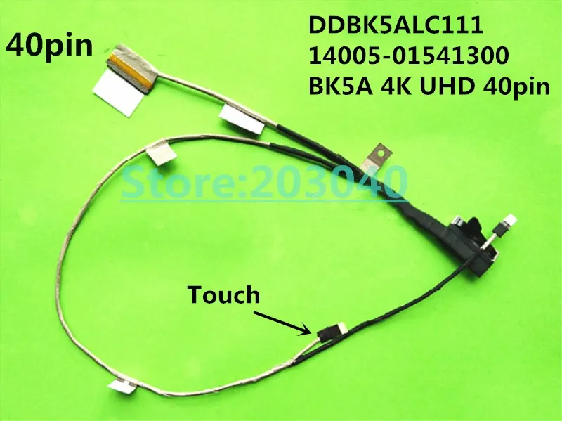 

Laptop/Notebook LCD/LED/LVDS Cable for Asus N501J N501JW N501JM UX501J UX501JM DDBK5ALC111 14005-01541300 BK5A 4K UHD 40p Touch