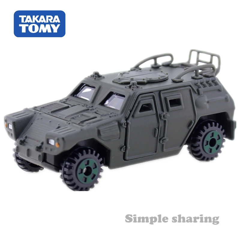 Takara Tomy TOMICA No.114 JSDF светильник лый Броневой автомобиль модель комплект 1:66