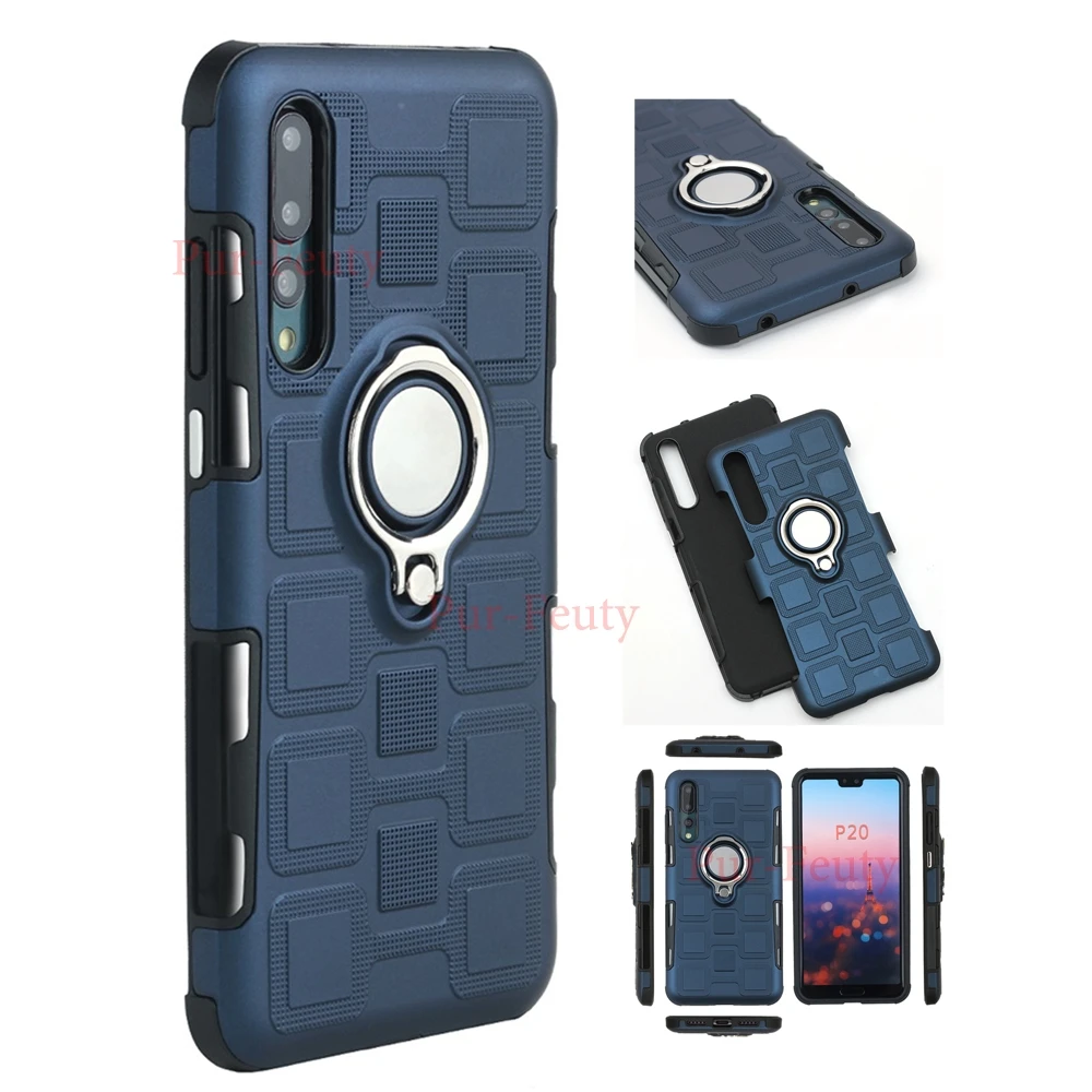 Чехол подставка для Huawei P20 Global EML L29 L09 Жесткий из поликарбоната Lite ANE LX1 LX3 L22 чехлы