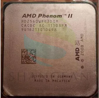 Двухъядерный процессор AMD Phenom X2 560 3 ГГц HDZ560WFK2DGM 80 Вт Разъем AM3 938pin|cpu processor|socket am3phenom