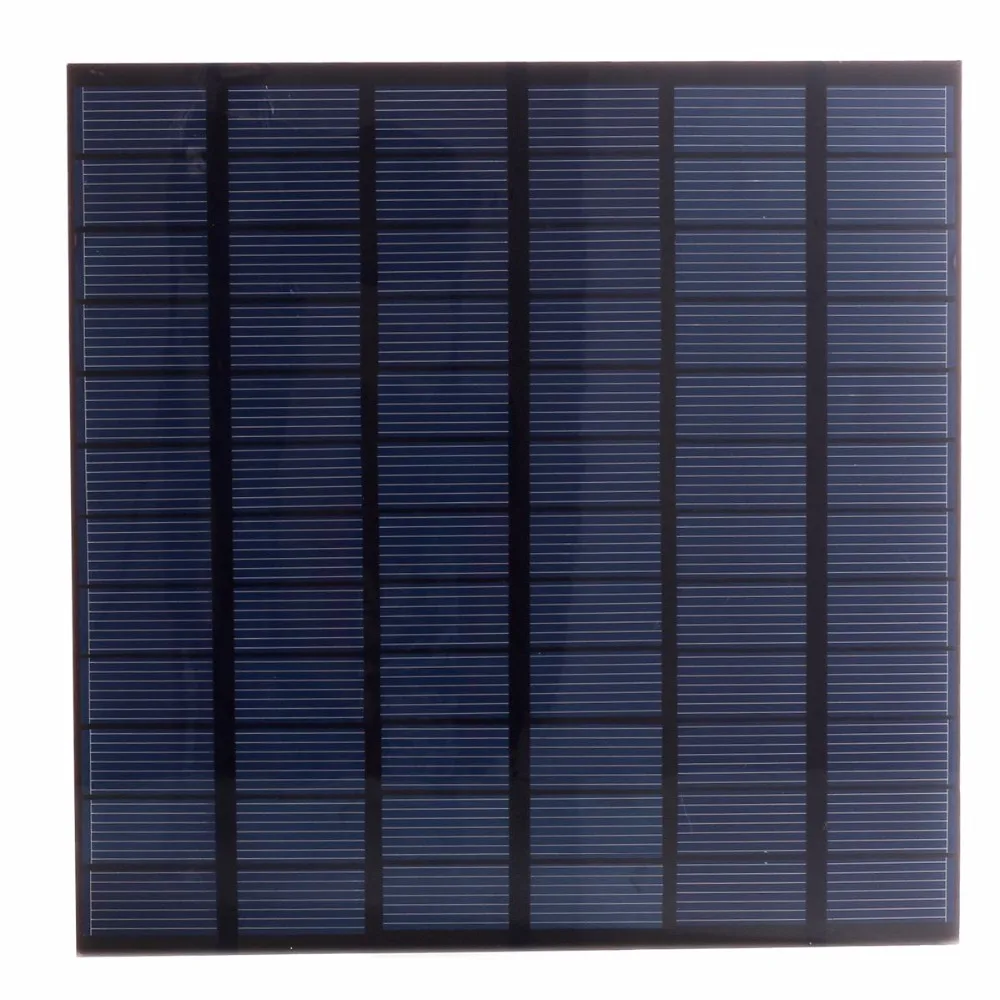 SUNWALK 12 шт Мини DIY солнечная панель 250mAh 4 5 W 18V поликристаллическая ПЭТ для