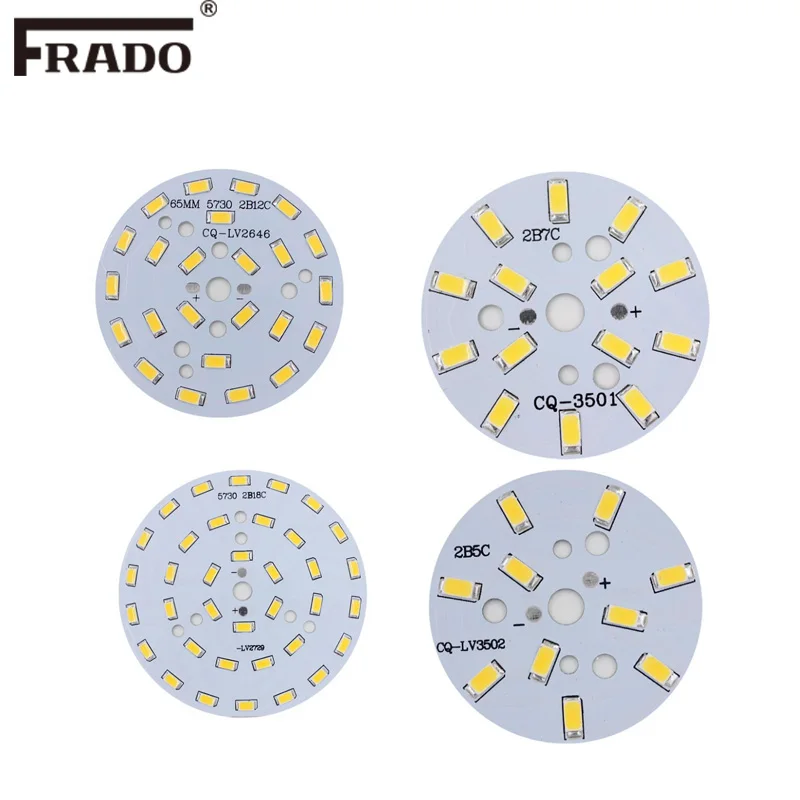 3 Вт 5 7 9 12 15 18 24 5730 SMD световая панель для потолочных светильников точечная