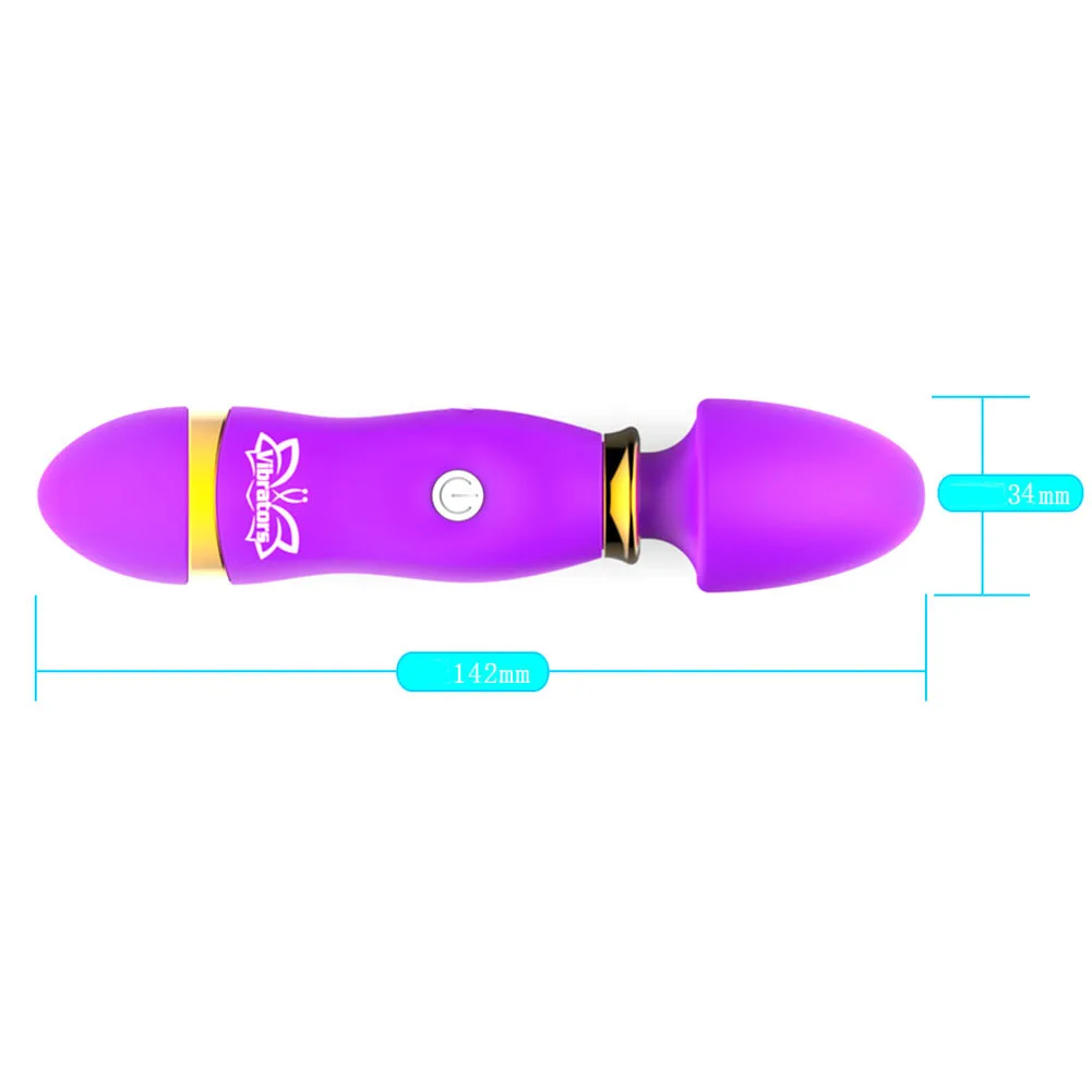 Безопасный 12 Скоростей G-Spot вибратор интимный вагинальный клиторальный