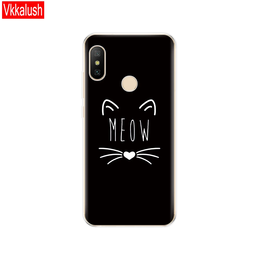 80089 Силиконовый чехол для телефона для Xiaomi mi A2 LITE, чехол с полной защитой, мягкая задняя крышка из ТПУ, чехол для телефона для Xio mi A2 LITE, бампер, чехол - Цвет: 80089
