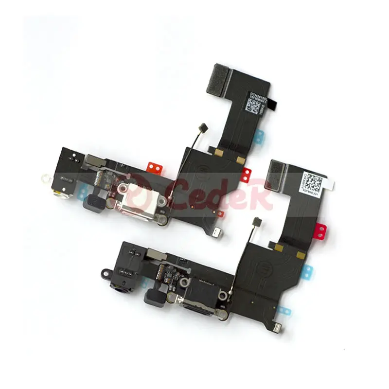 Для iphone 5S зарядки Порты и разъёмы a1528 a1530 a1533 зарядка через USB док + наушники Jack Flex