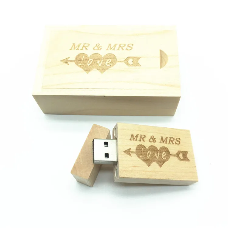 Высокоскоростной USB 3 0 деревянный usb + коробка флешка с бесплатным логотипом 4 ГБ 8